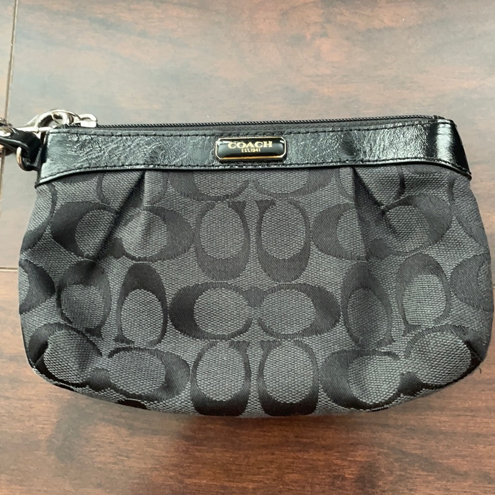 Coach Signature Wristlet